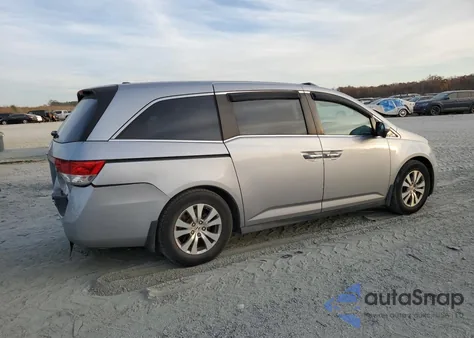 2016 Honda Odyssey Exl from USA, damaged, VIN 5FNRL5H63GB143184